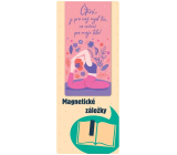 Albi Magnetic bookmark for the book Reading is my exercise 8,7 x 4,4 cm
