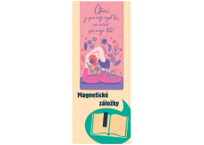 Albi Magnetic bookmark for the book Reading is my exercise 8,7 x 4,4 cm