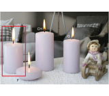 Lima Ice pastel candle purple cylinder 60 x 90 mm 1 piece