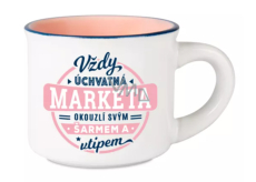 Albi Espresso Mug Margaret - Always captivating, charms with her charm and wit 45 ml