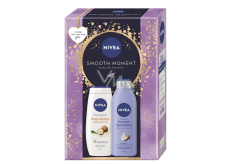 Nivea Smooth Moment Shea Butter Shower Gel 250 ml + Nivea Smooth Sensation Body Lotion 250 ml, cosmetic set for women