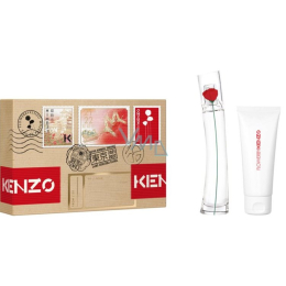 Kenzo Flower by Kenzo eau de parfum for women 30 ml body lotion 75 ml gift set for women VMD parfumerie drogerie