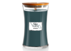 WoodWick Antiquarium - Antique Shop scented candle with wooden wick and lid glass large 609 g