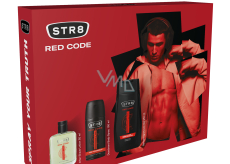 Str8 Red Code aftershave 50 ml + deodorant spray 150 ml + shower gel 250 ml, cosmetic set for men