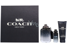 Coach For Men Eau de Toilette 100 ml + Eau de Toilette 15 ml + Shower Gel 100 ml, gift set for men