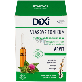 Dixi Arvit hair tonic against hair loss for all hair types, in ampoules 7 x 10 ml