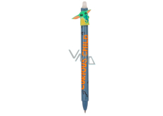 Colorino Mandalorian - Baby Yoda blue with orange lettering, blue refill 0,5 mm