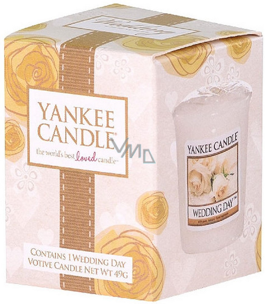 Yankee Candle Wedding Day - Wedding day gift scented candle votive 49 g -  VMD parfumerie - drogerie