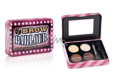 W7 Cosmetics Brown Parlour Complete Eyebrow Care Set 5 g