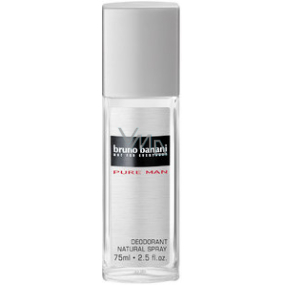Bruno Banani Pure perfumed deodorant glass for men 75 ml VMD - drogerie