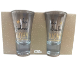 Albi My Bar Shot Glasses Set One for the Road/Another for the Road 2 x 50 ml