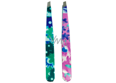 Abella Slant Tweezer with Various Designs Print TW022