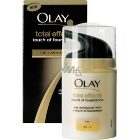markt Controle Bloesem Olay Total Effects Touch of Foundation Fair 7in1 SPF15 Day Cream 50 ml -  VMD parfumerie - drogerie