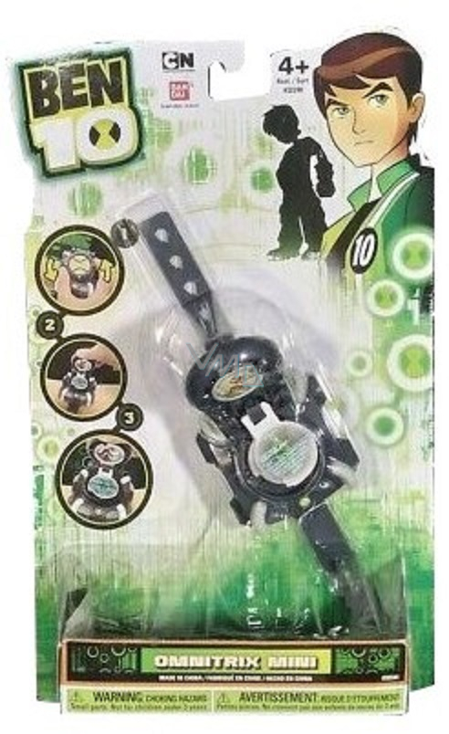 Bandai Namco Ben 10 Omnitrix mini watch with animation, recommended age ...