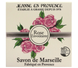 Jeanne en Provence Rose Envoutante - Captivating rose solid toilet soap 100 g
