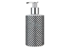 Vivian Gray Diamond Black & White Luxury Liquid Soap with Dispenser 250 ml