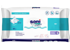 Seni Care Vitamin E and Allantoin intimate wet wipes for adults 30 x 20 pieces 10 pieces