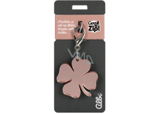 Albi Mirror keyring pink Quatrefoil