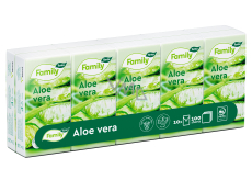 These Soft Aloe Vera hygienic tissues made from pure cellulose 3-ply 10 pieces