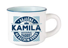 Albi Espresso Mug Kamila - Wonderful, gives joy at every step 45 ml