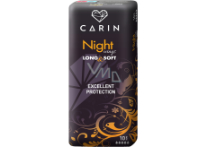 Carin Night Wings Long & Soft Sanitary Pads with wings 10 pcs