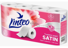 Linteo Care & Comfort Toilet Paper 130 pieces 3 ply 15 m 8 pieces