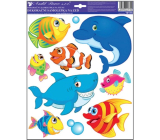 Wall stickers Sea world dolphin 33 x 29 cm