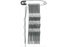 Duko Hair clips nickel 7 cm 10 pieces