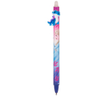 Colorino Rubberized pen Frozen Fire Spirit Bruni, blue refill 0,5 mm