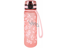 Albi Tritan Bottle Pink Leaves 500 ml