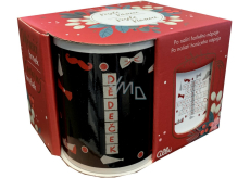 Albi Changing mug Grandfather crossword 310 ml Christmas edition