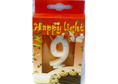 Happy light Cake Candle Number 9 in a Box