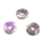 Amethyst Donut natural stone 30 mm, stone of kings and bishops