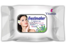 Freshmaker Make Up Aloe Vera & Vitamin E make-up remover wet wipes for makeup 25 pieces