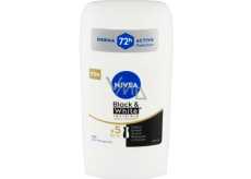 Nivea Black & White Invisible Silky Smooth solid antiperspirant stick for women 50 ml