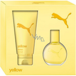 Puma Yellow Woman eau de toilette 20 ml shower gel 50 ml gift set VMD parfumerie drogerie