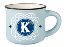 Albi Espresso Mug - Letter K 45 ml