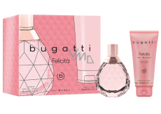 Bugatti Felicitá Eau de Parfum for Women 100 ml + Shower Gel 200 ml, Gift Set