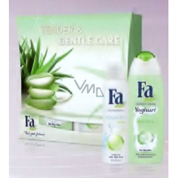 Fa Yoghurt Aloe Vera shower gel 250 ml + deo spray 150 ml, cosmetic set - VMD  parfumerie - drogerie