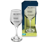 Albi My Bar Wine glass Don't even ask.. 270 ml