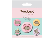 Epee Merch Pusheen Badge Set 5 pieces