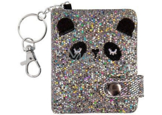 Albi Panda key block glitter 7,5 x 6 cm