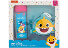 Pinkfong Baby Shark Kids Shower Gel and Foam + Sponge 250 ml