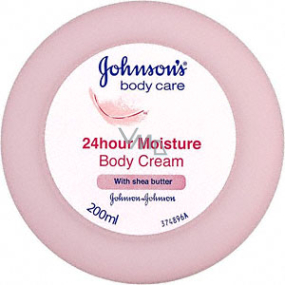 Johnsons Care 24hour Moisture Body Cream with Shea Butter 200 ml