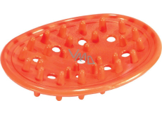 Plastic Nova Pad, soap holder Hedgehog 10.5 x 8 cm