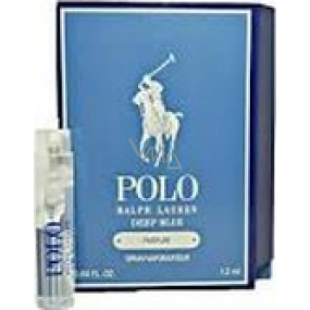 Ralph Lauren Polo Deep Blue perfume for men  ml with spray, vial - VMD  parfumerie - drogerie
