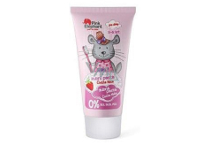 Pink Elephant Chinchilla Nela with Strawberry Flavor Toothpaste for Kids 50 ml