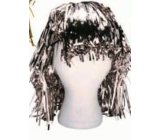 Metallic wig alu short silver