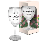 Albi Wine glass The best mum in the world 220 ml
