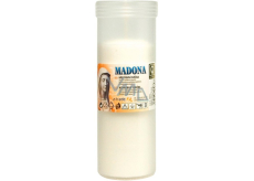 Madonna Cemetery Candle Insert Pressed White 3 Days 240 g